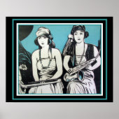 "Flapper Jazz" 16 x 20 Poster (Vorne)