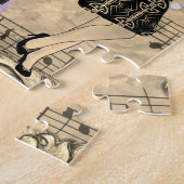 Flapper Lady Music & Glamour Puzzle (Seite)