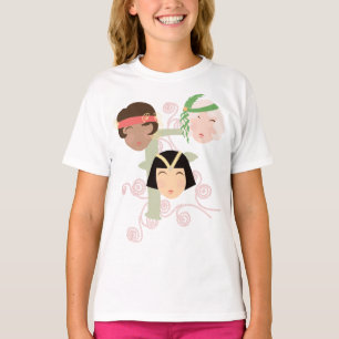 Flapper Mädchen der raren zwanziger Jahre T-Shirt