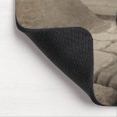 Flapper Mädchen Sonnenaufgang Pyramide des Cheops, Mousepad (Ecke)