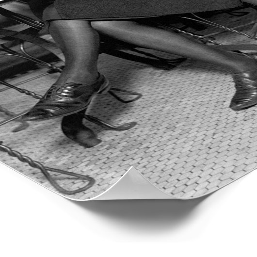 Flapper mit versteckter Booze - Verbot - 1920 Poster (Ecke)