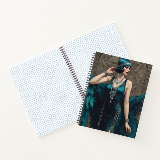 Flapper Nocturna Notizblock (Innenseite)