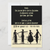 Flapper-Party Einladung 20 (Rückseite)