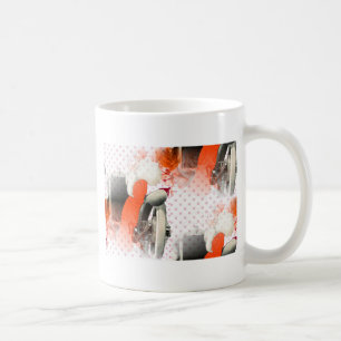 Flapper-Polka Punkte Kaffeetasse