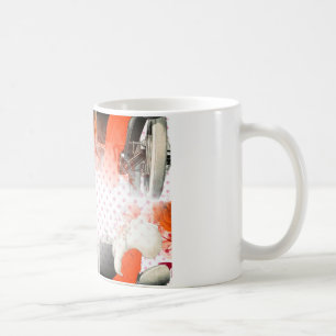 Flapper-Polka Punkte Kaffeetasse