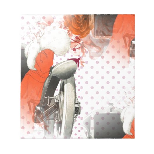 Flapper-Punkt Notizblock (Vorderseite)