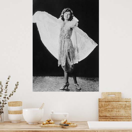 Flapper Style Dress, 20er Poster (Küche)