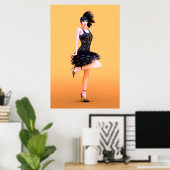 Flapper-Tanz Poster (Heimbüro)