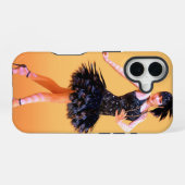 Flapper-Tanz Vintage iPhone 16 Hülle (Rückseite (Horizontal))