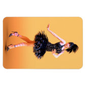 Flapper-Tanz Vintage Magnet (Horizontal)
