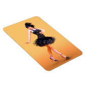 Flapper-Tanz Vintage Magnet (Rechte Seite)