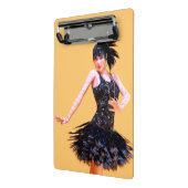 Flapper-Tanz Vintage Mini Klemmbrett (Gewinkelt2)