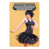 Flapper-Tanz Vintage Mini Klemmbrett (Vorderseite)