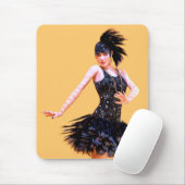 Flapper-Tanz Vintage Mousepad (Mit Mouse)
