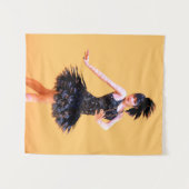 Flapper-Tanz Vintage Wandteppich (Vorderseite (Horizontal))