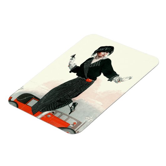 Flapper und Roadster Magnet (Linke Seite)