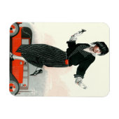 Flapper und Roadster Magnet (Horizontal)
