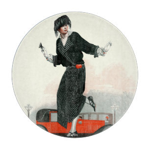 Flapper und Roadster Schneidebrett