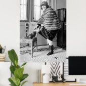 FLAPPER-VERBOTSBOOT-FLASK 1922 POSTER (Heimbüro)