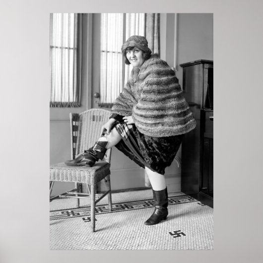 FLAPPER-VERBOTSBOOT-FLASK 1922 POSTER (Vorne)