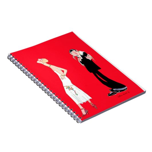 Flapper von John Held Jr Notizblock (Rechte Seite)