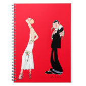 Flapper von John Held Jr Notizblock (Vorderseite)