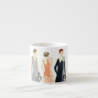 Flappers 20s Espresso Mug Espressotasse