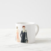 Flappers 20s Espresso Mug Espressotasse (Vorderseite Rechts)