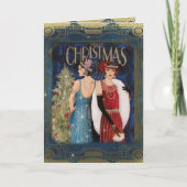 Flappers Vintage Weihnachten (Vorderseite)