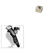 Flapping Puffin Etched Gummistempel (Stempel)