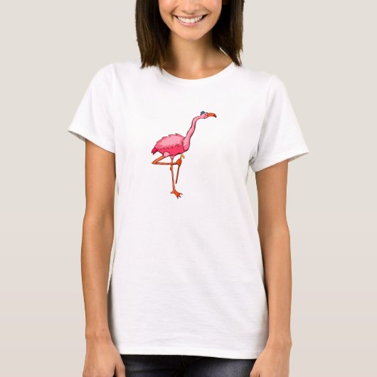 Flappy Flamingo T-Shirt (Vorderseite)