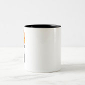 Flare oder Fackel Zweifarbige Tasse (Mittel)