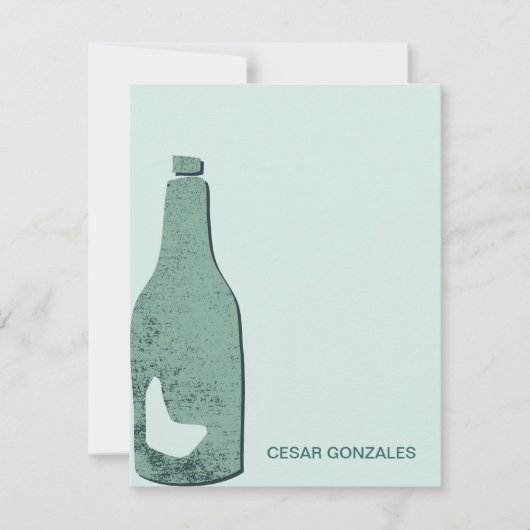 Flasche (Vorderseite)