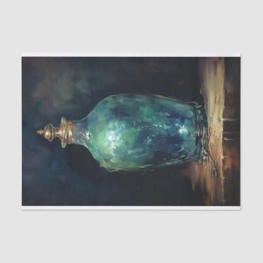 Flasche 1 Decoupage Papier (Vorderseite)