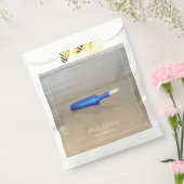 Flasche auf Strand Sand Hochzeit Geschenktütchen (Versiegelt)