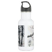 Flasche "Aufgehellt" Edelstahlflasche (Rückseite)