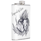 Flasche aus Liebe Flachmann (Rechts)
