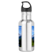 * FLASCHE AUS STAHLWASSER EDELSTAHLFLASCHE (Rückseite)