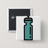Flasche Button (Vorne & Hinten)