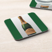 FLASCHE CHAMPAGNE GETRÄNKEUNTERSETZER (Linke Seite)