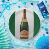 FLASCHE CHAMPAGNE PAPPTELLER (Party)