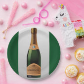 FLASCHE CHAMPAGNE PAPPTELLER (Party)