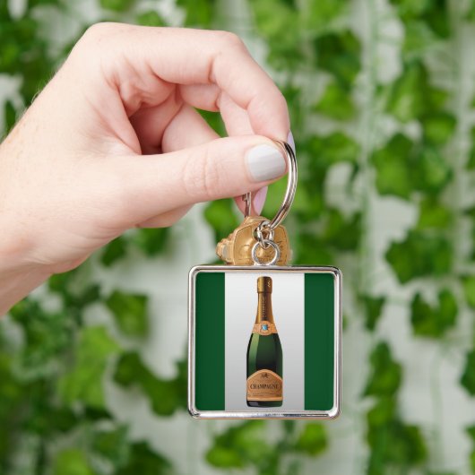 FLASCHE CHAMPAGNE SCHLÜSSELANHÄNGER (Hand)