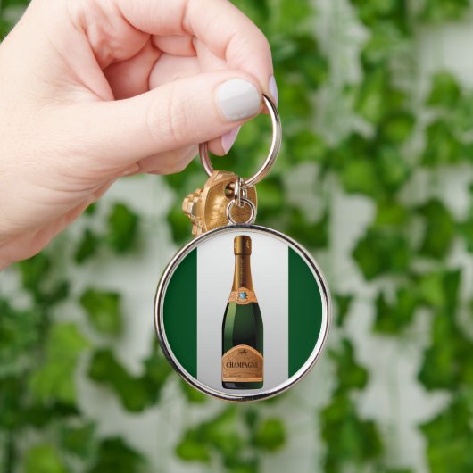 FLASCHE CHAMPAGNE SCHLÜSSELANHÄNGER (Hand)