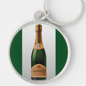 FLASCHE CHAMPAGNE SCHLÜSSELANHÄNGER (Vorne)