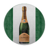 FLASCHE CHAMPAGNE SCHNEIDEBRETT (Vorderseite)