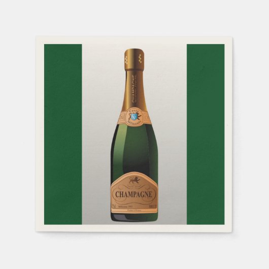 FLASCHE CHAMPAGNE SERVIETTE (Vorderseite)