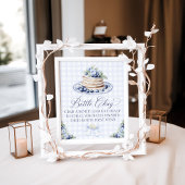 Flasche Chug Blueberry Pancake Baby Brunch Poster