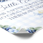 Flasche Chug Blueberry Pancake Baby Brunch Poster (Ecke)