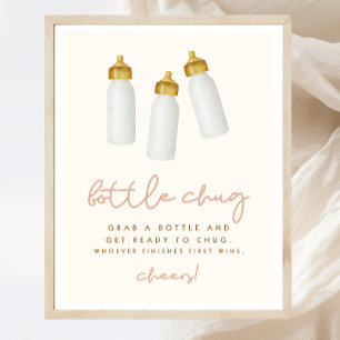 Flasche Chug Boho Baby Duschgel Spielzeichen Poster